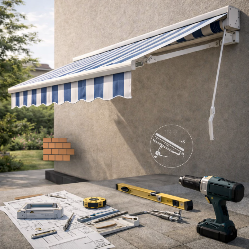 Store banne manuel : les points à vérifier avant l’installation