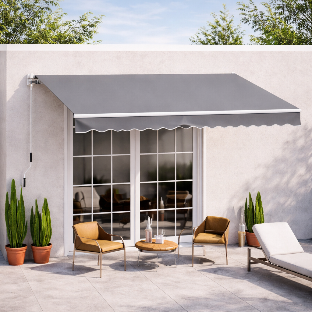 Store Banne Manuel 2,95 x 2,45 m