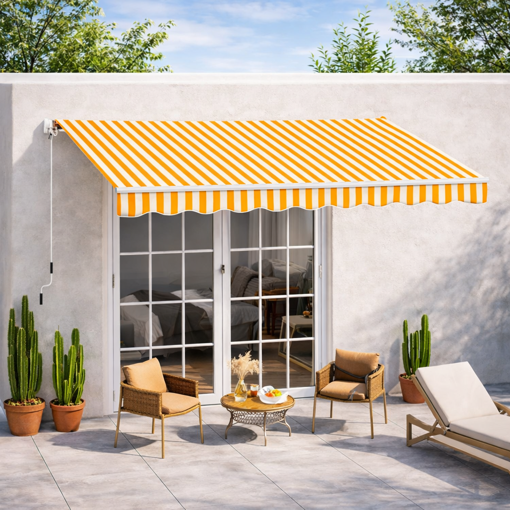 Store Banne Manuel 2,95 x 2,45 m