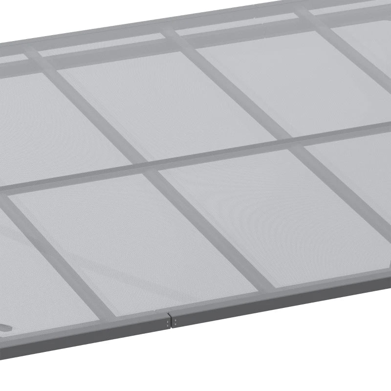 Pergola en Aluminium Rigide avec Toit Polycarbonate 500 x 299